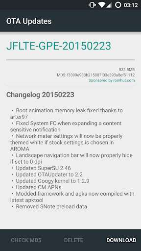 Play APK OTA Updates [ROOT][CUSTOM ROM]  and enjoy OTA Updates [ROOT][CUSTOM ROM] with UptoPlay com.ota.updates